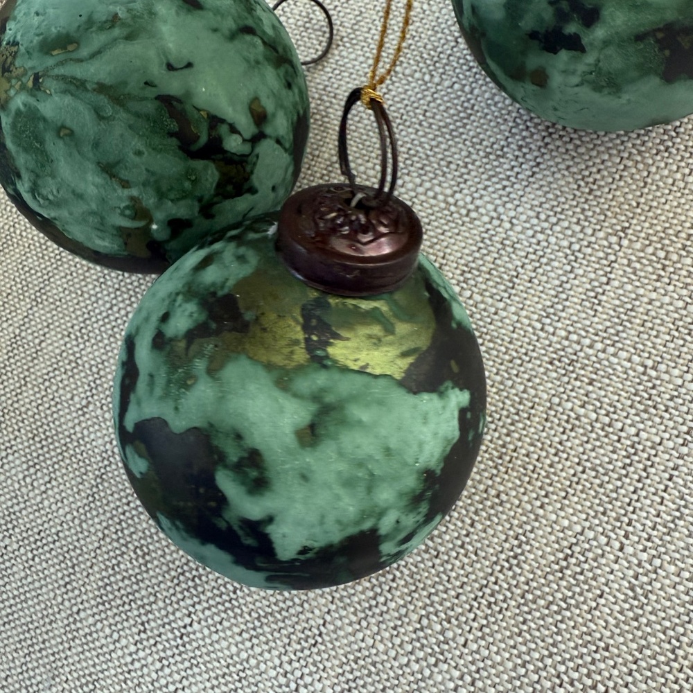 Restoration Hardware Ornaments (Set of 3) - Picture 5 of 5